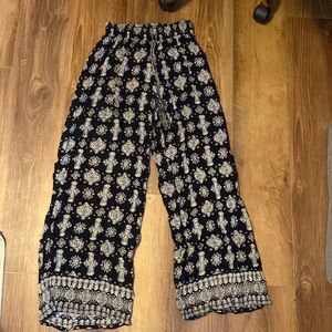 flowy boho pants